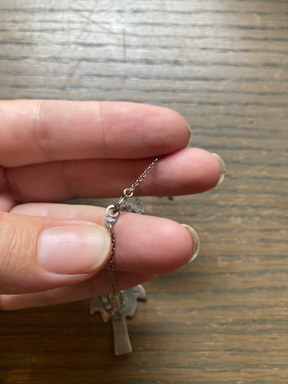 Sterling Silver Tropical Palm Tree Pendant Necklace with Sterling Chain Beach
